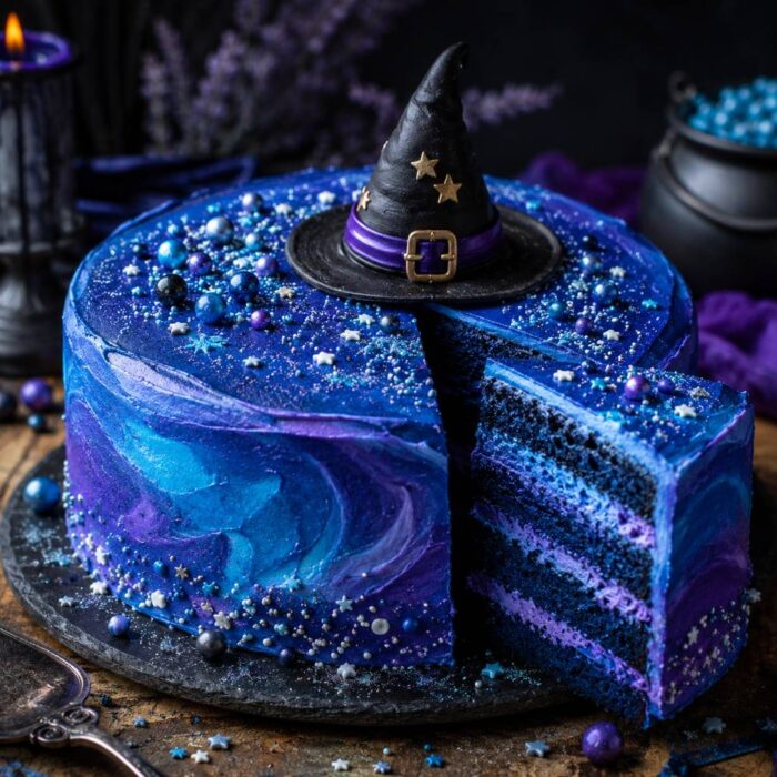 Blauer Hexenkuchen