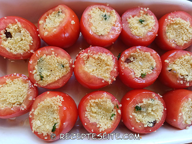 Gefüllte Couscous Tomaten – Rezepteseite