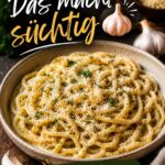 Cremige Knoblauchpasta